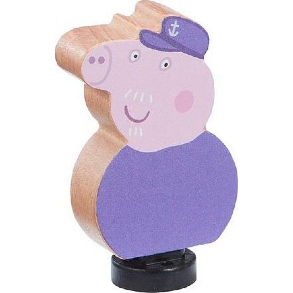Peppa Pig dřevěný vláček a figurka Dědeček