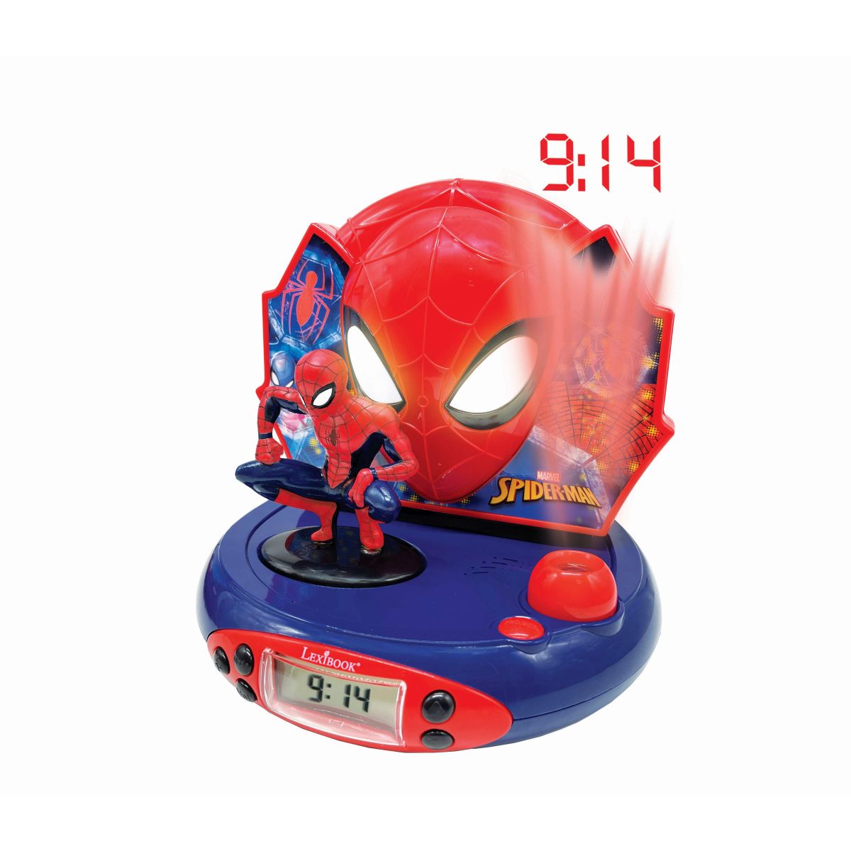 Lexibook 3D budík Spiderman s projekcí času
