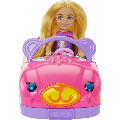 Barbie Chelsea a medvídkové autíčko