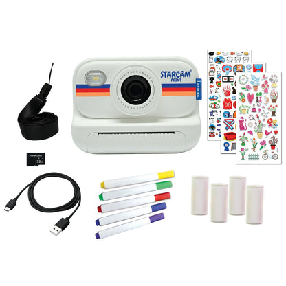 Lexibook Dětský instantní fotoaparát StarCAM se sadou