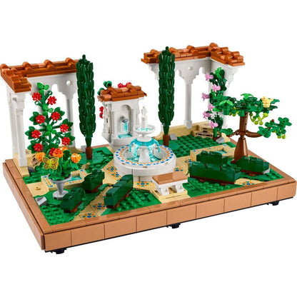 LEGO® Icons 10359 Zahrada s fontánou - Poškozený obal