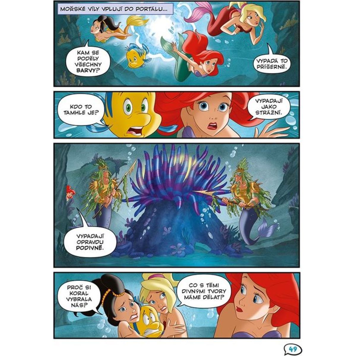 Disney - Ariel: Kouzlo svítící perly