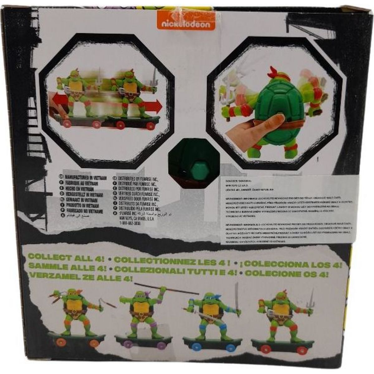 Funrise Želvy Ninja na skejtu Sewer Shredders Raphaelo