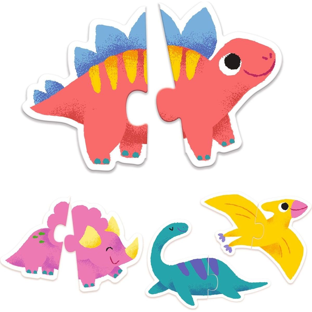 Djeco Duo Puzzle Dinosauři