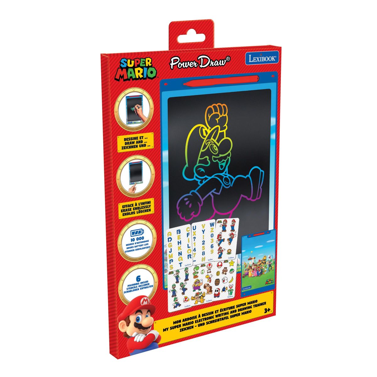 Lexibook Kreslicí tablet Super Mario s E-inkem