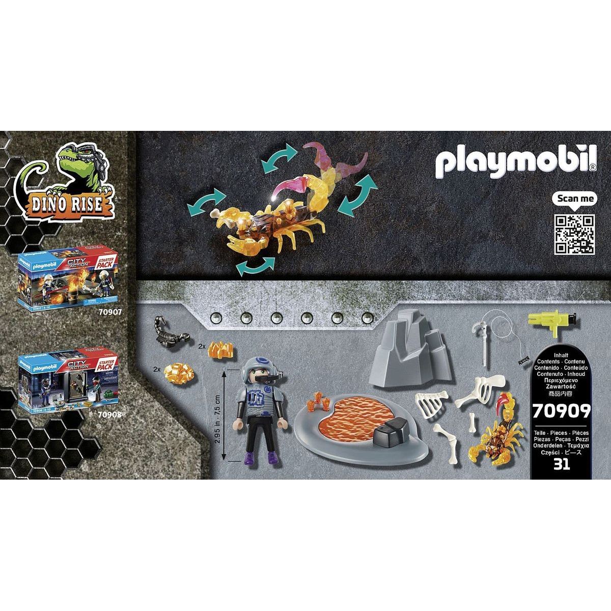PLAYMOBIL® 70909 Starter Pack Boj s ohnivým škorpionem