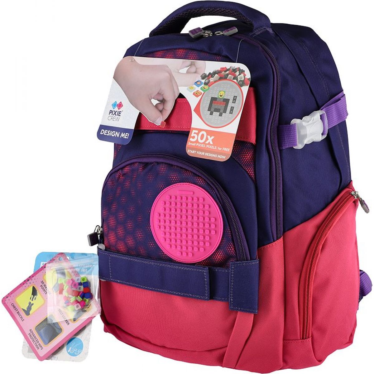 Pixie Crew ergonomický batoh od 3. třídy s 3D zádovým ventilačním systémem