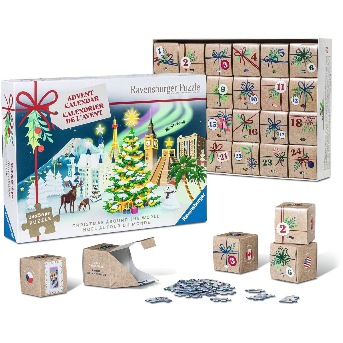 Adventní kalendář Minipuzzle