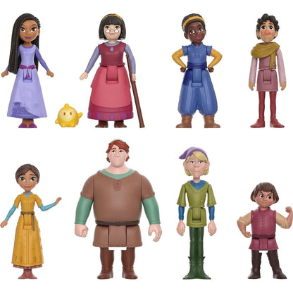 Mattel Disney Přání Sada 8 ks mini panenek