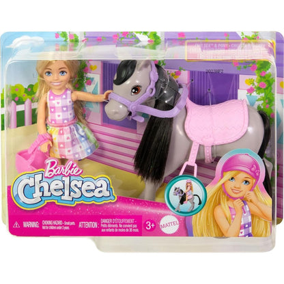 Mattel Barbie Chelsea s poníkem