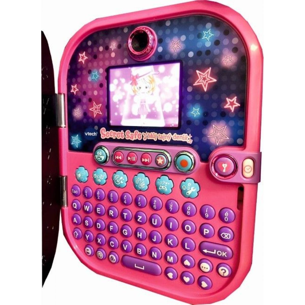 Vtech Kidi Secret Safe Můj tajný deník černý CZ