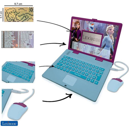 Lexibook Česko-anglický vzdělávací notebook Ledové království