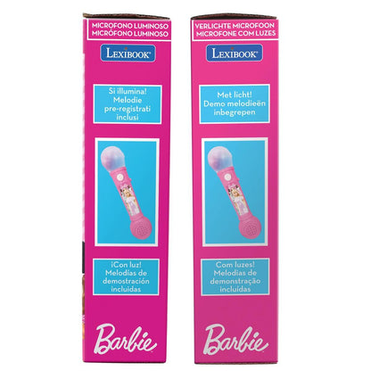 Lexibook Svítící mikrofon Barbie s melodiemi