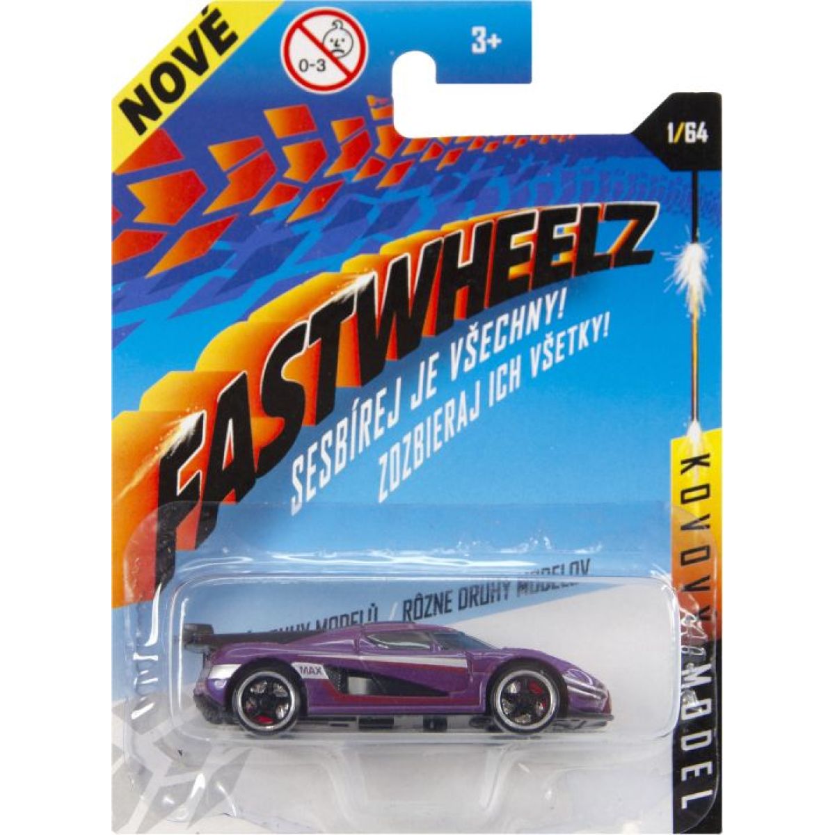 Alltoys Fastwheelz kovové autíčko