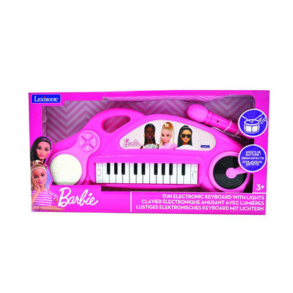 Lexibook Elektronické klávesy Barbie s mikrofonem 24 kláves
