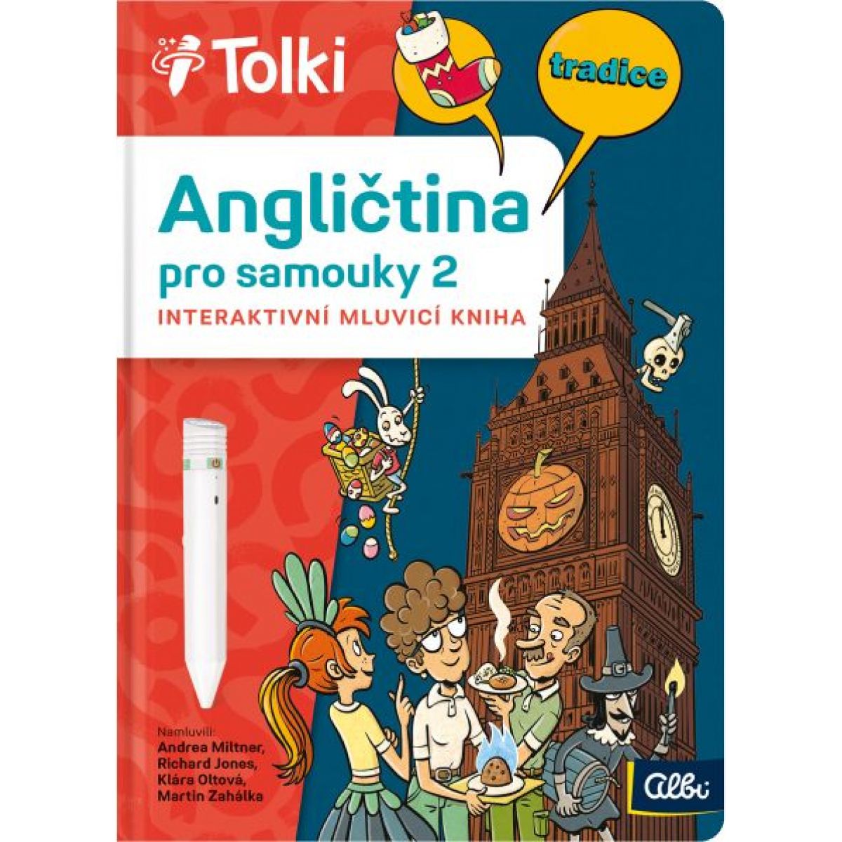 Albi Tolki Kouzelné čtení AJ pro samouky 2