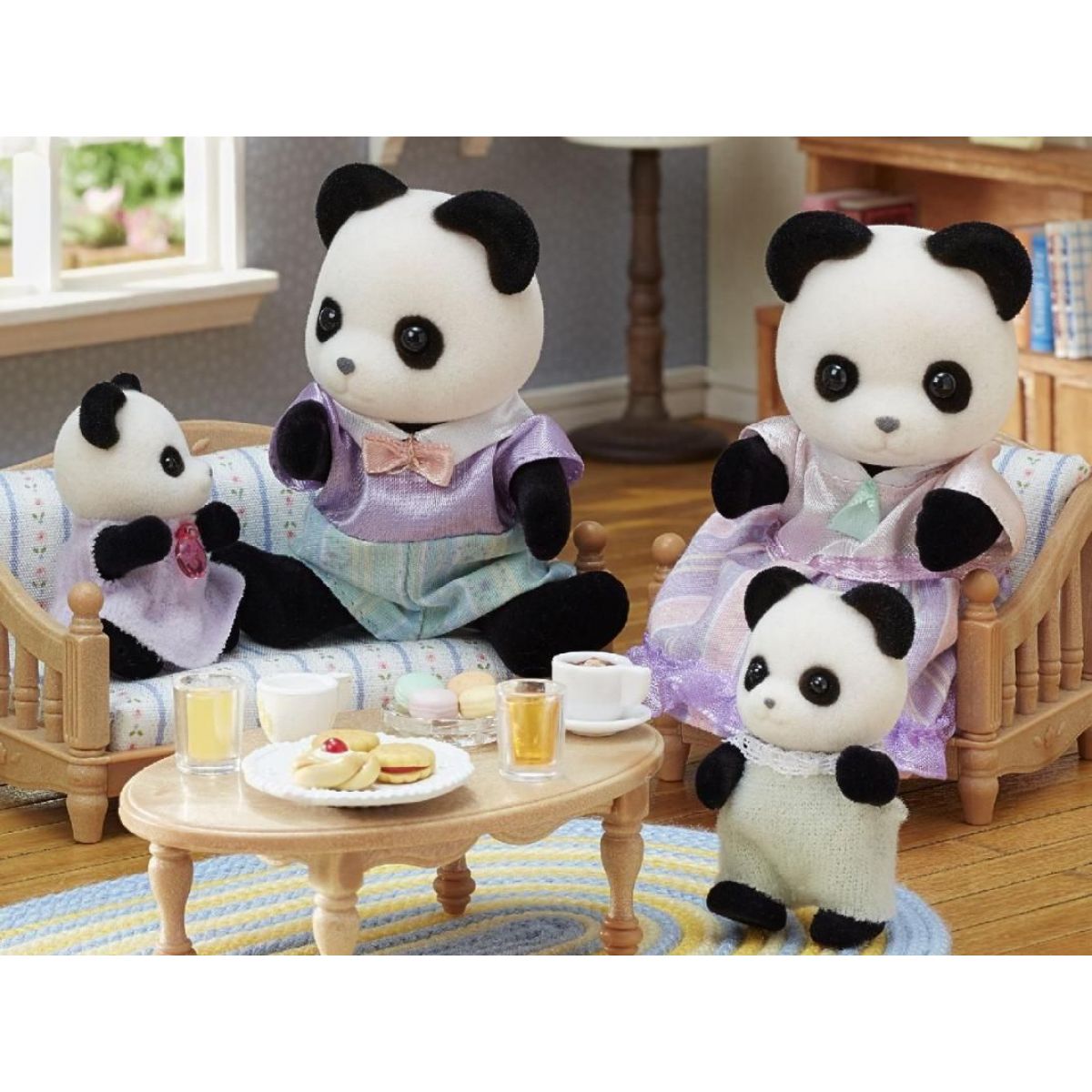 Sylvanian Families Pandí rodinka