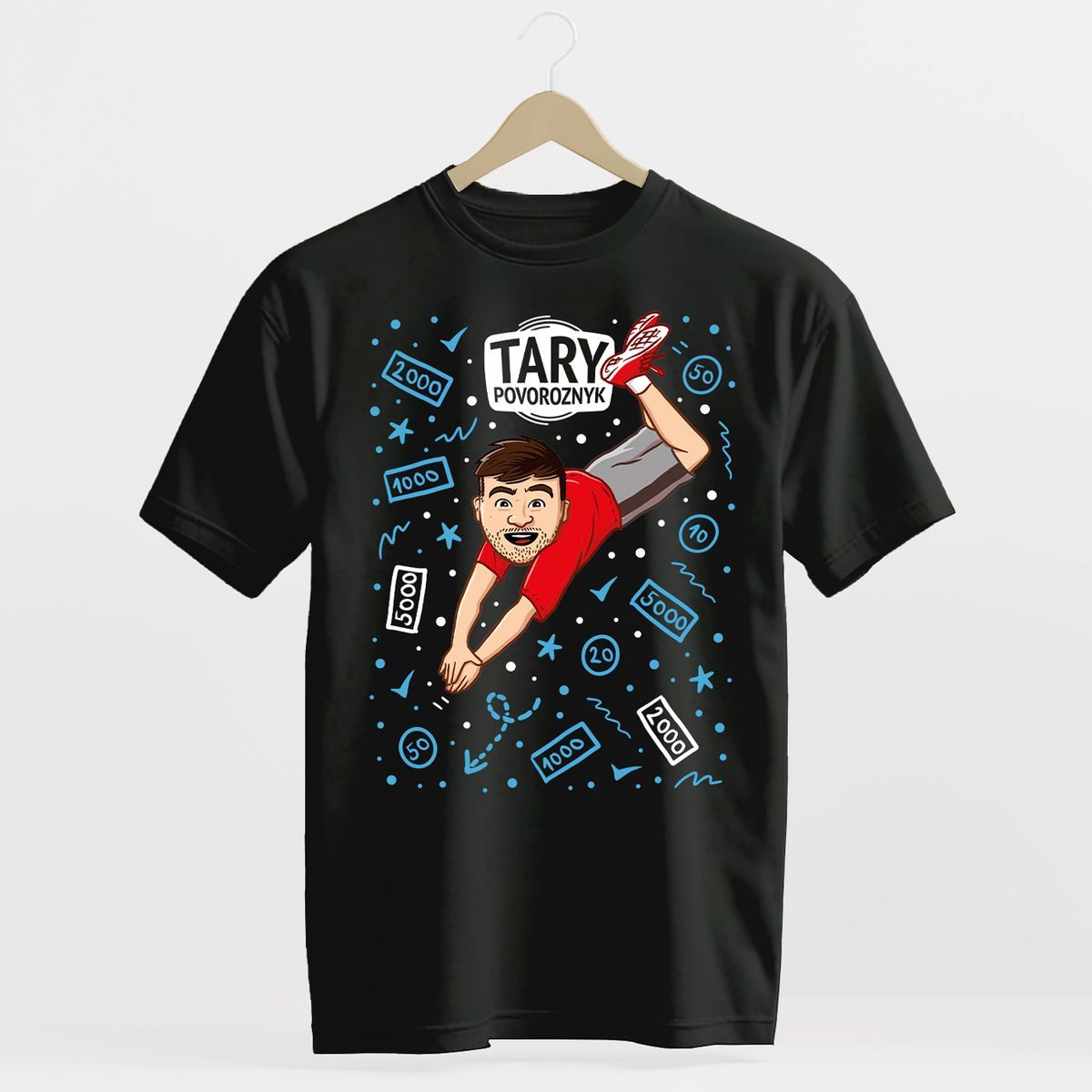 Tary Povoroznyk Tričko Tary money černé 128-134