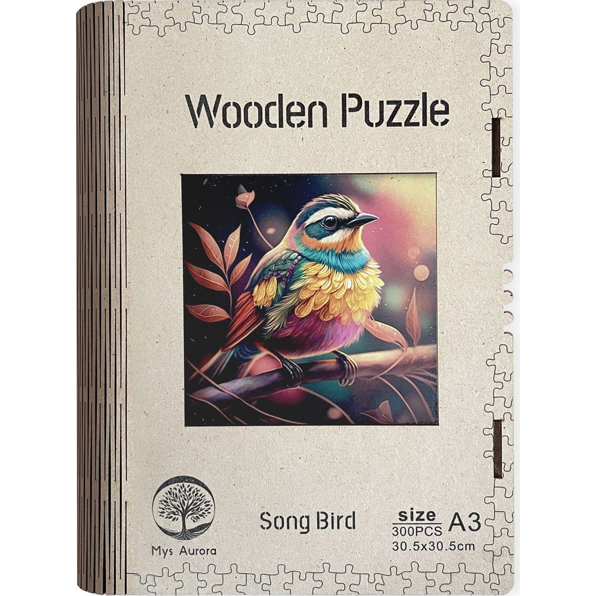 Epee Wooden puzzle Song Bird A3