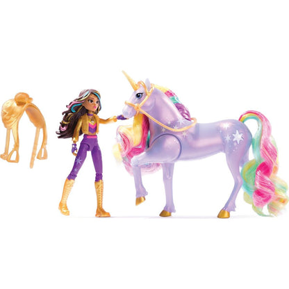 Spin Master Jednorožčí akademie světelný jednorožec a figurka 11 cm Sophia & Wildstar