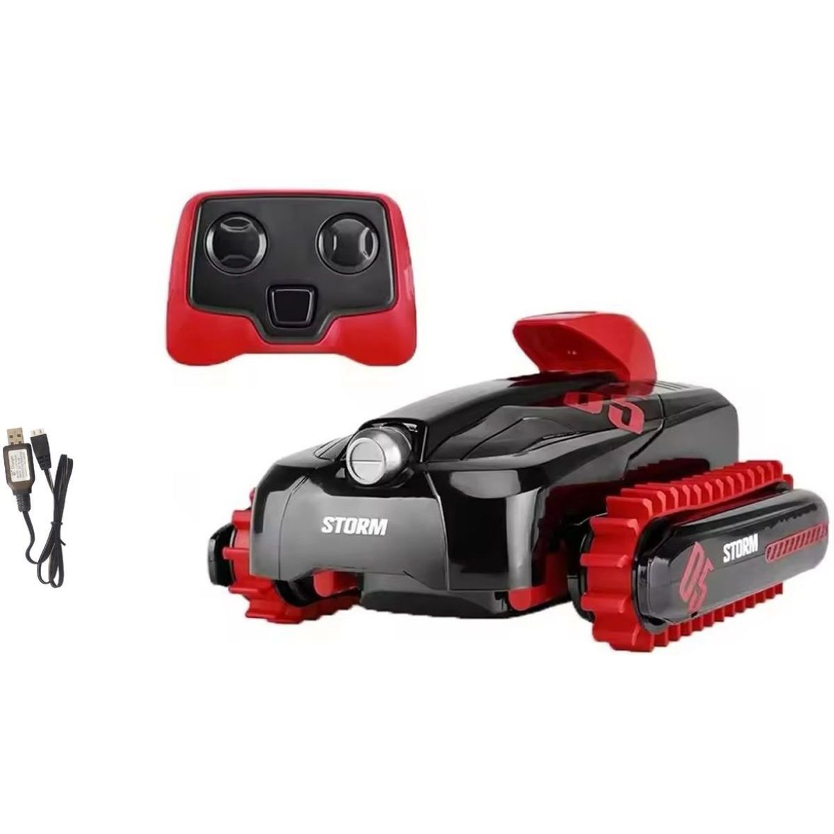 RC obojživelník 2,4 GHz červené