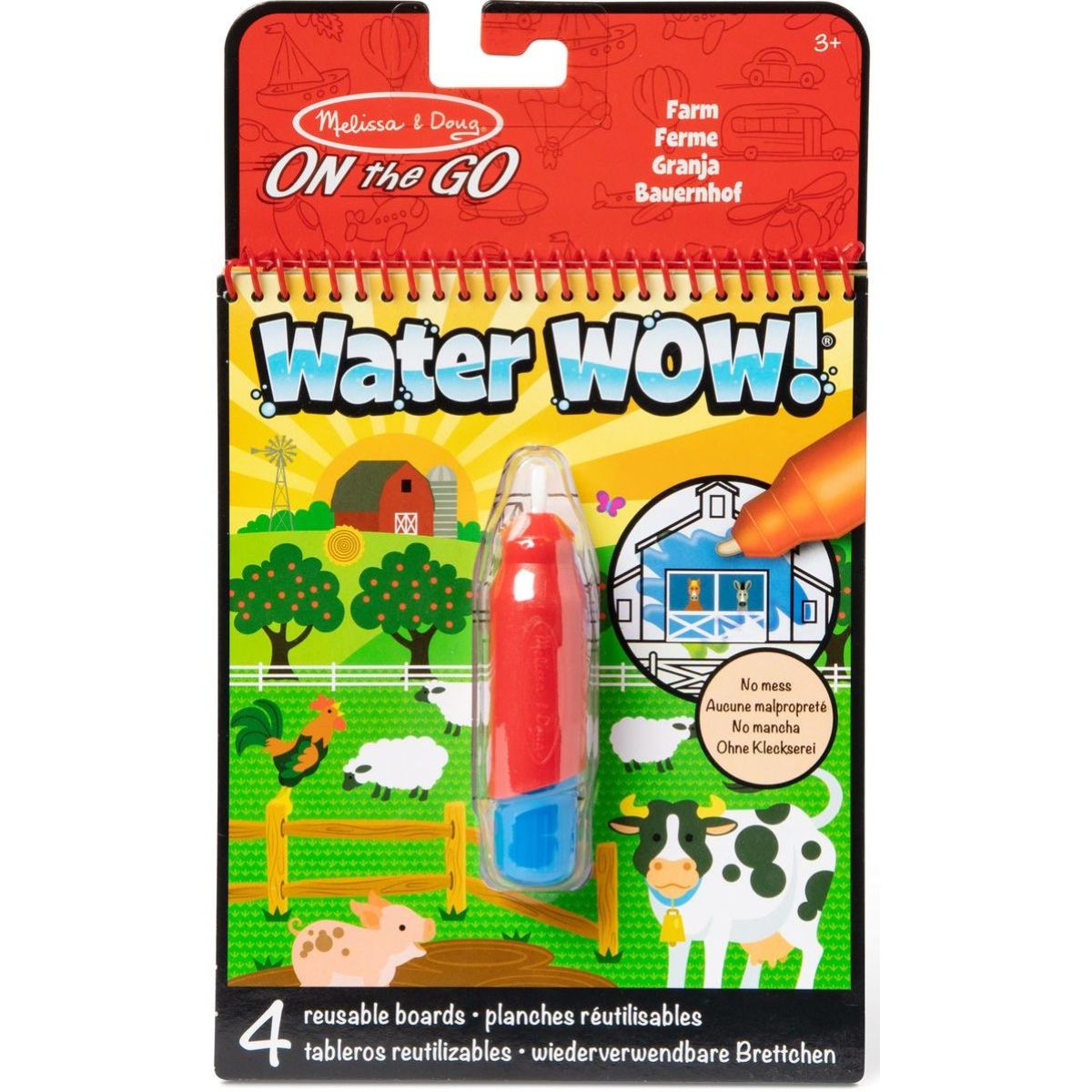 Melissa & Doug water wow kouzlení vodou farma