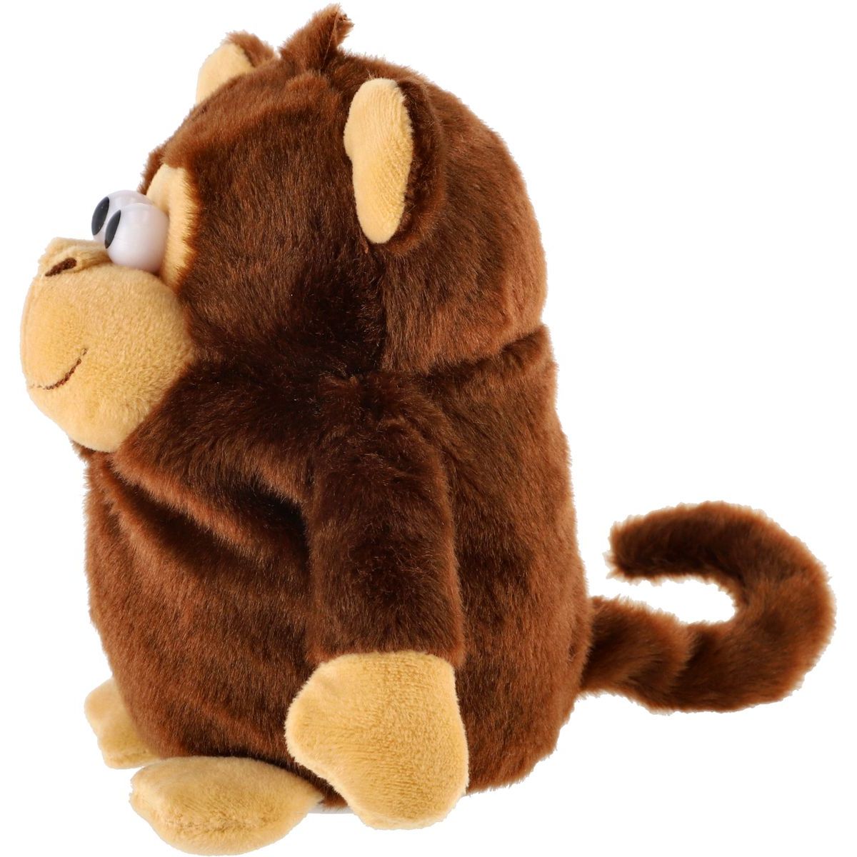 Teddies Plyšová opička Tonička opakující věty 18 cm
