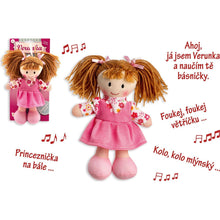 Teddies Panenka Verunka hadrová 20 cm česky mluvící