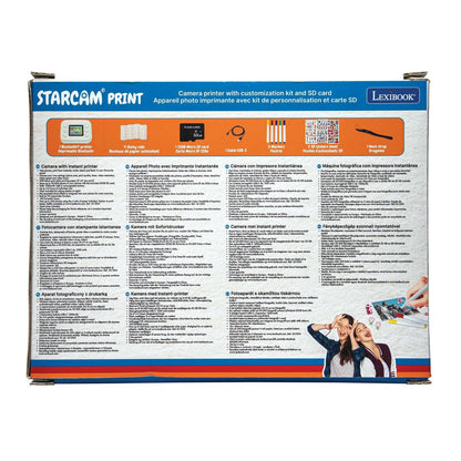 Lexibook Dětský instantní fotoaparát StarCAM se sadou