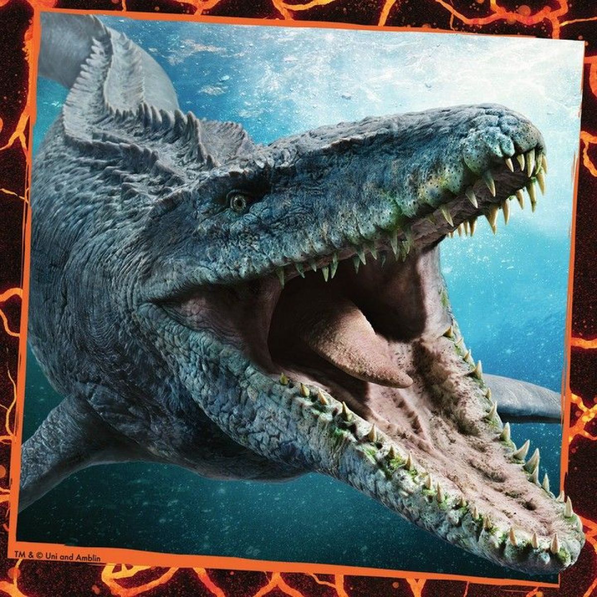 Ravensburger Puzzle Premium Jurský svět Zánik říše 3 x 49 dílků