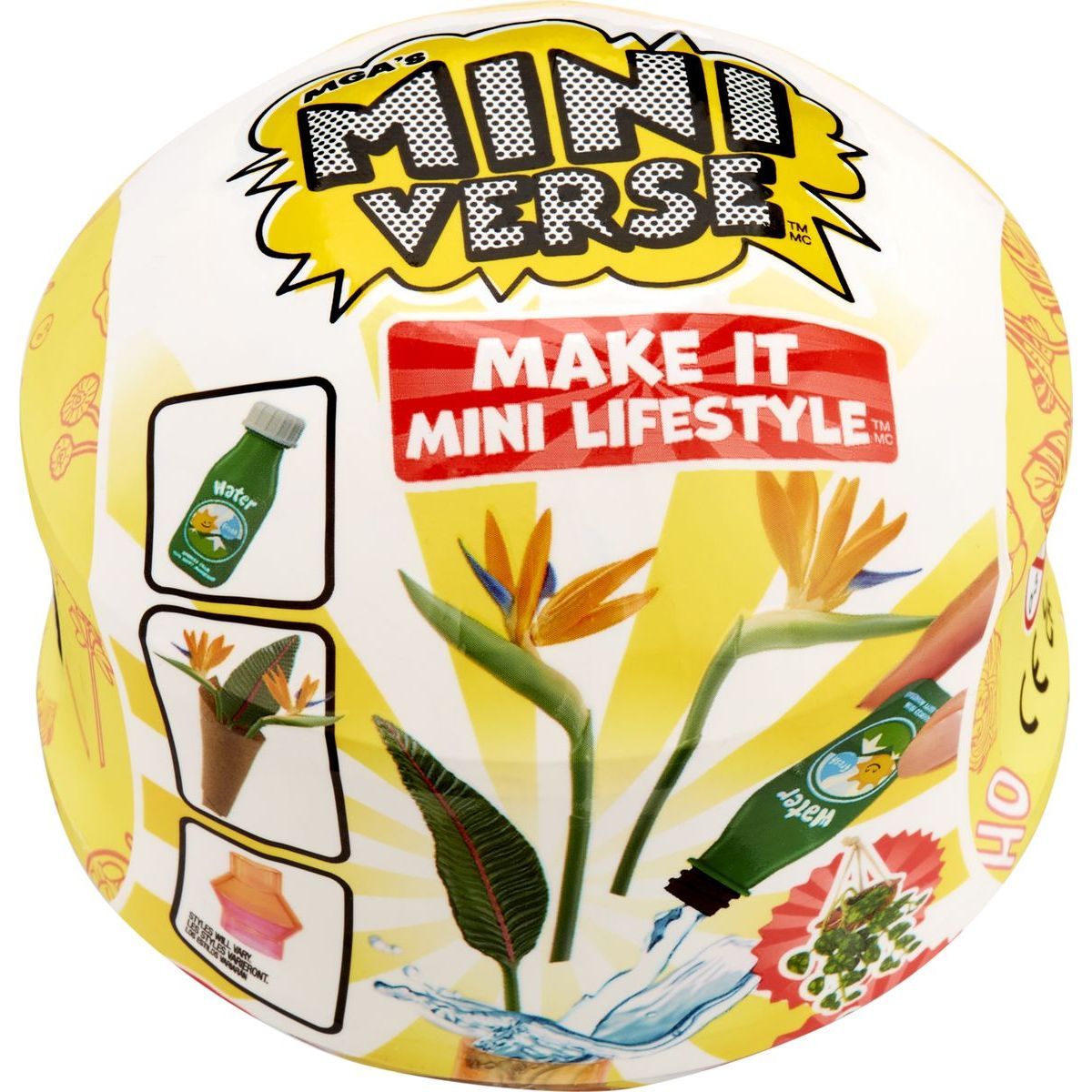 MGA's Miniverse - Mini pokojové dekorace, série 1B