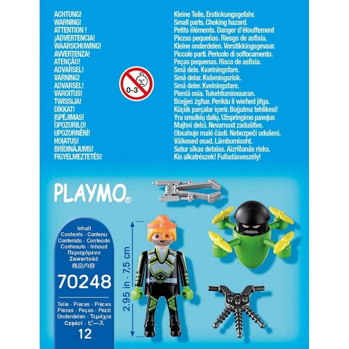 PLAYMOBIL® 70248 Agent s dronem