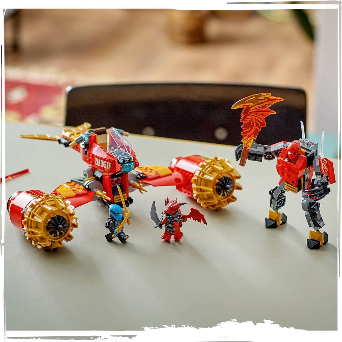LEGO® NINJAGO® 71830 Kaiův bouřný jezdec a robot