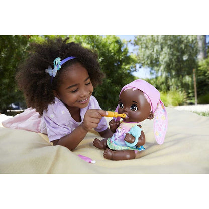 Mattel My Garden Baby™ miminko růžovo-modrý králíček 33 cm