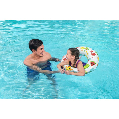 Bestway Nafukovací kruh 61 cm Tropical Plameňák