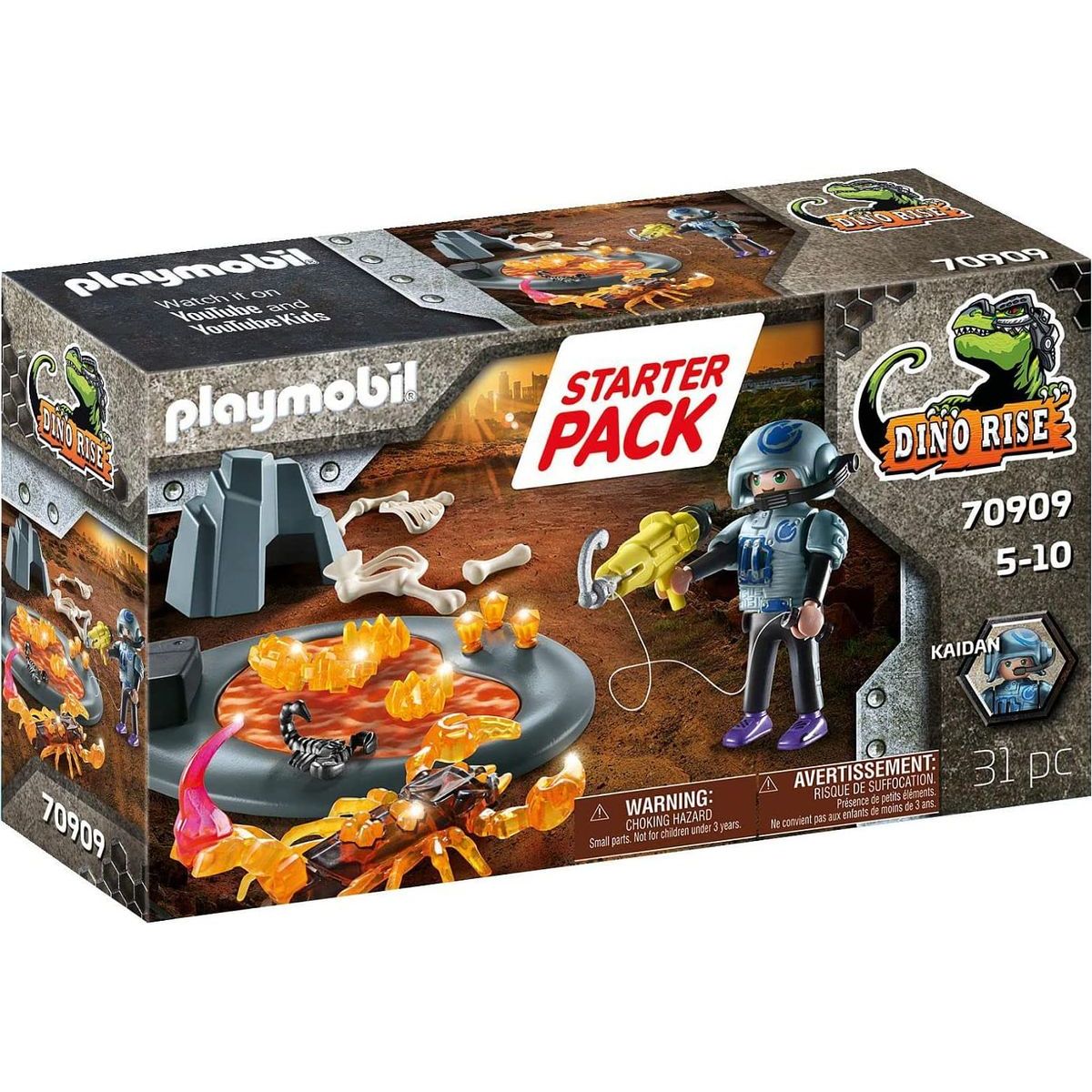PLAYMOBIL® 70909 Starter Pack Boj s ohnivým škorpionem