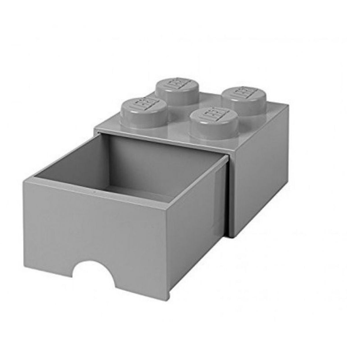 LEGO® úložný box 4 s šuplíkem 25 x 25 x 18 cm - Šedá