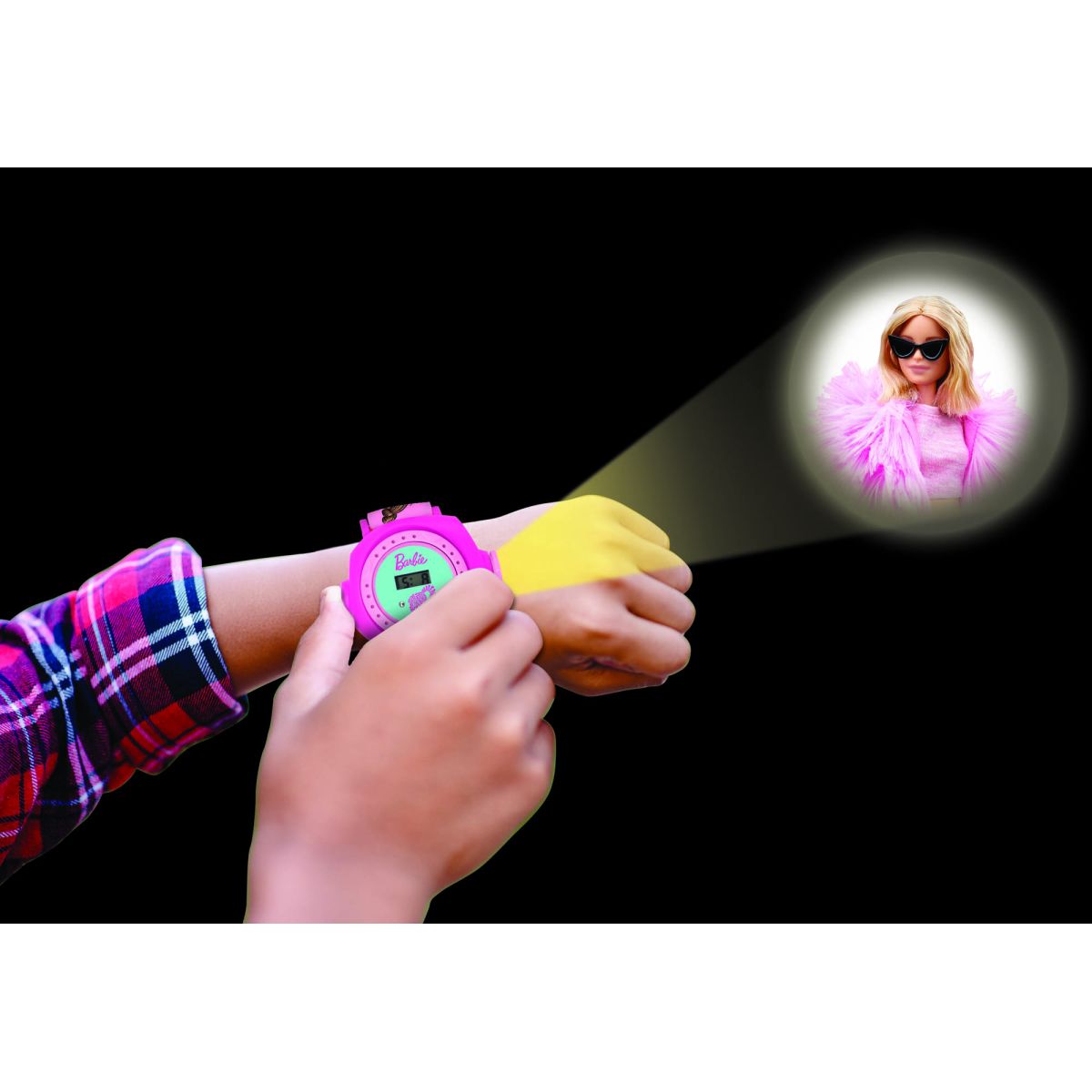 Lexibook Digitální promítací hodinky Barbie s 20 obrázky