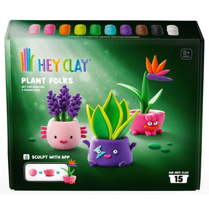 TM Toys Hey Clay Rostlinkové postavičky Modelovací sada s doplňky
