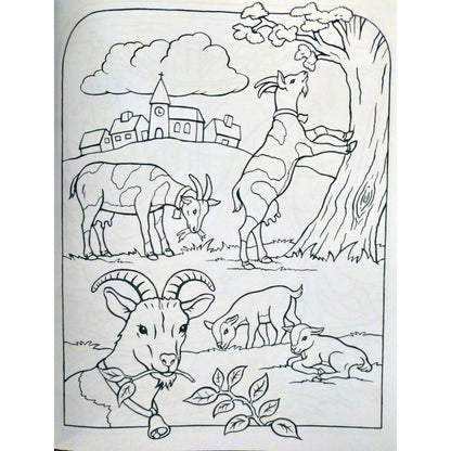 Veselá pastelka - zvířata