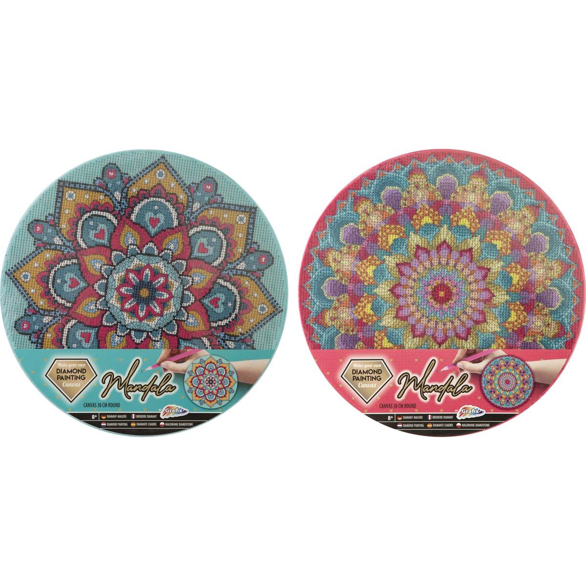 Alltoys Malování pomocí kamínků Diamond Painting Mandala zelená