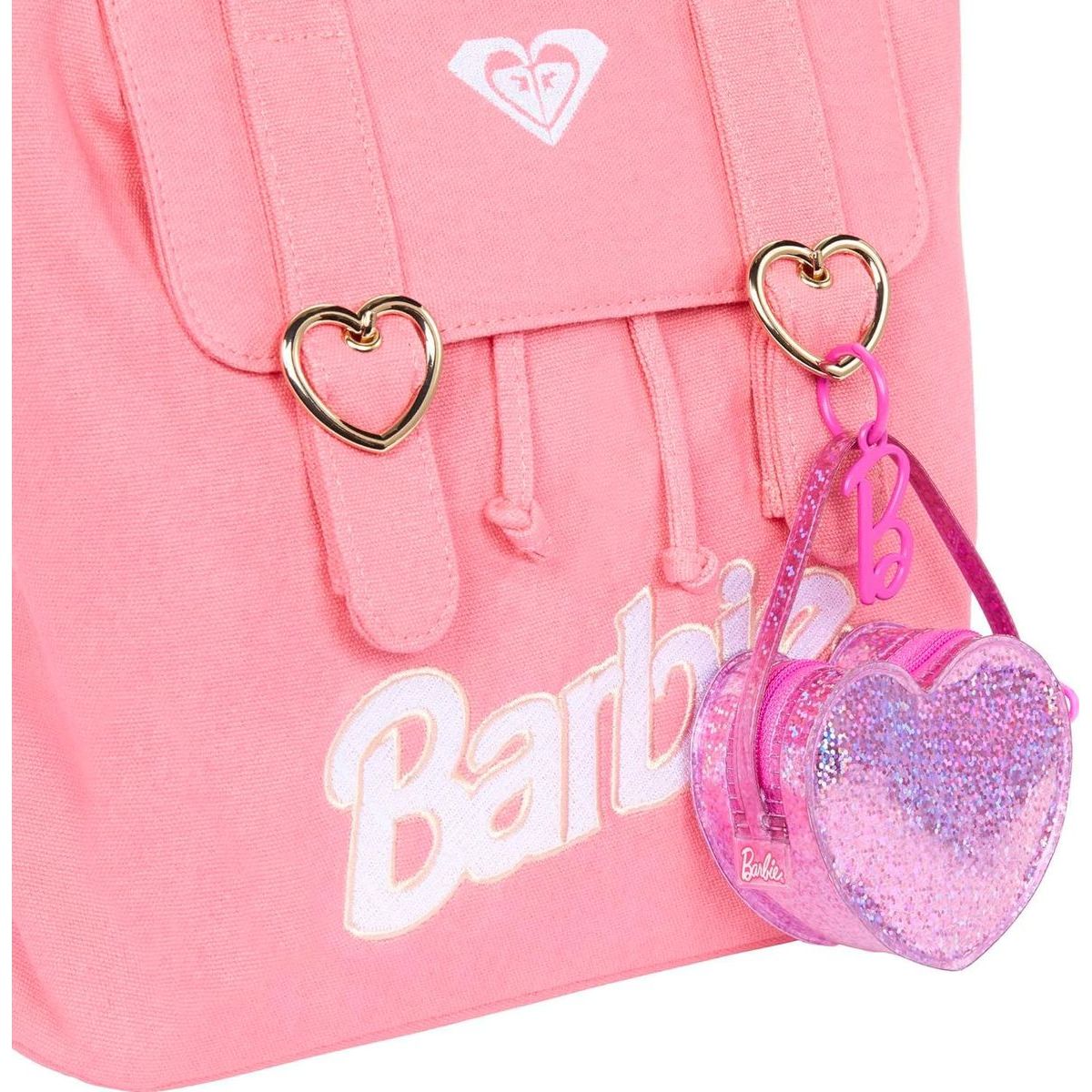 Mattel Barbie batoh kabelka s oblečkem a doplňky kabelka srdce