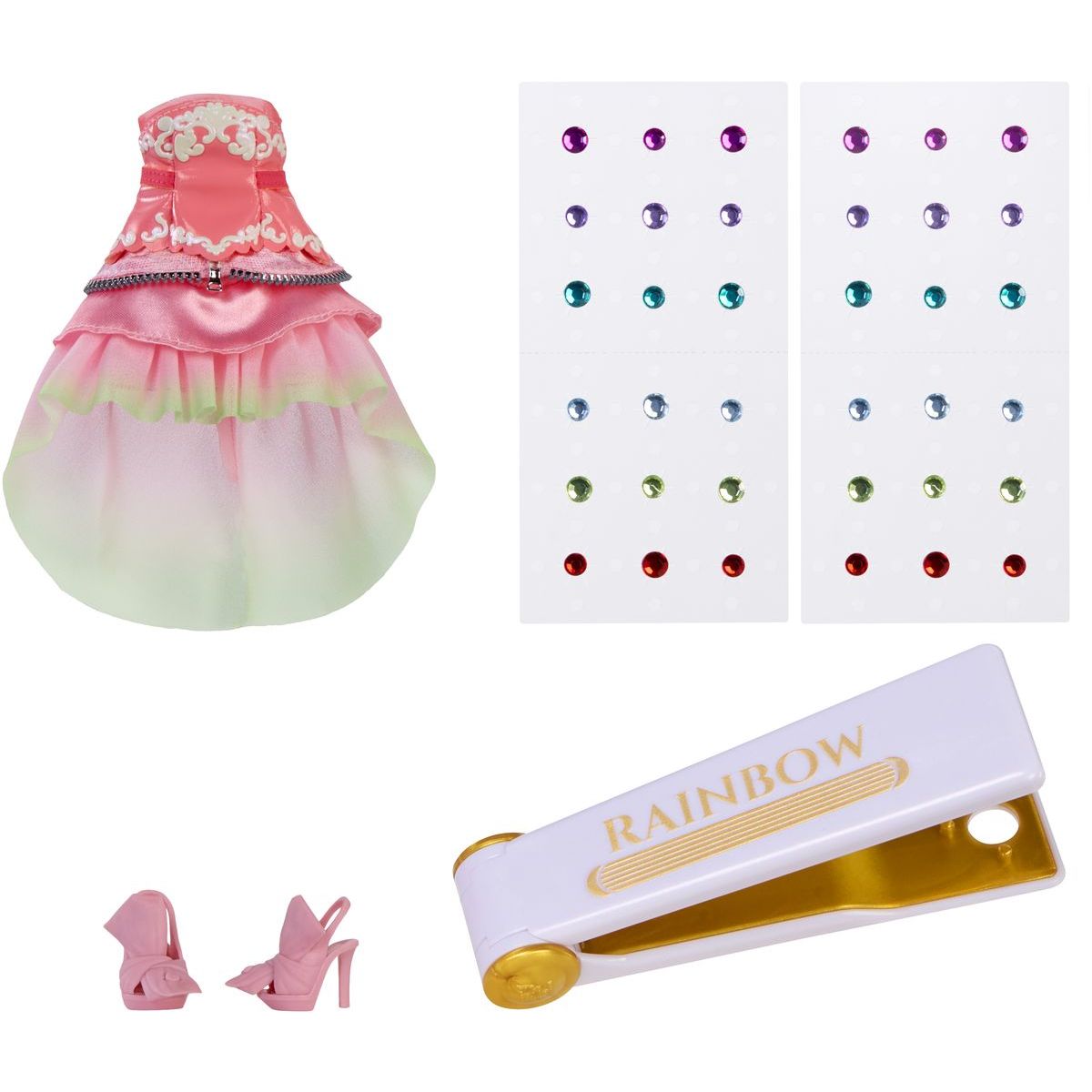 Rainbow High Be Dazzling Fashion panenka - Adeline Rose (Pink)