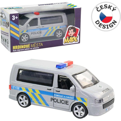 MaDe Auto, policejní dodávka, CZ design i box