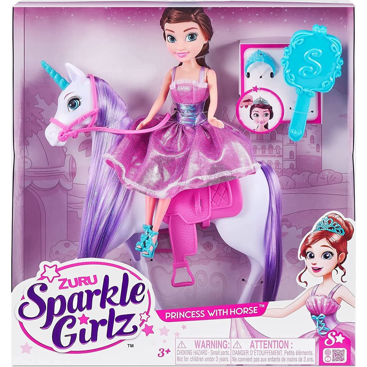 Zuru Sparkle Girlz Princezna s koněm