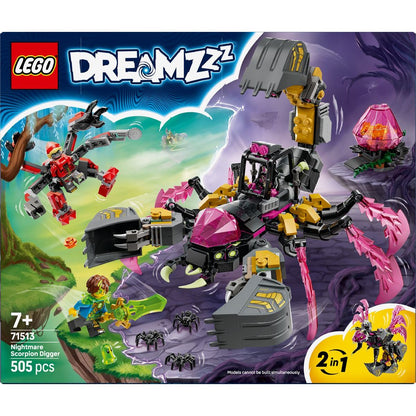 LEGO® 71513 Škorpioní rypadlo z nočních můr