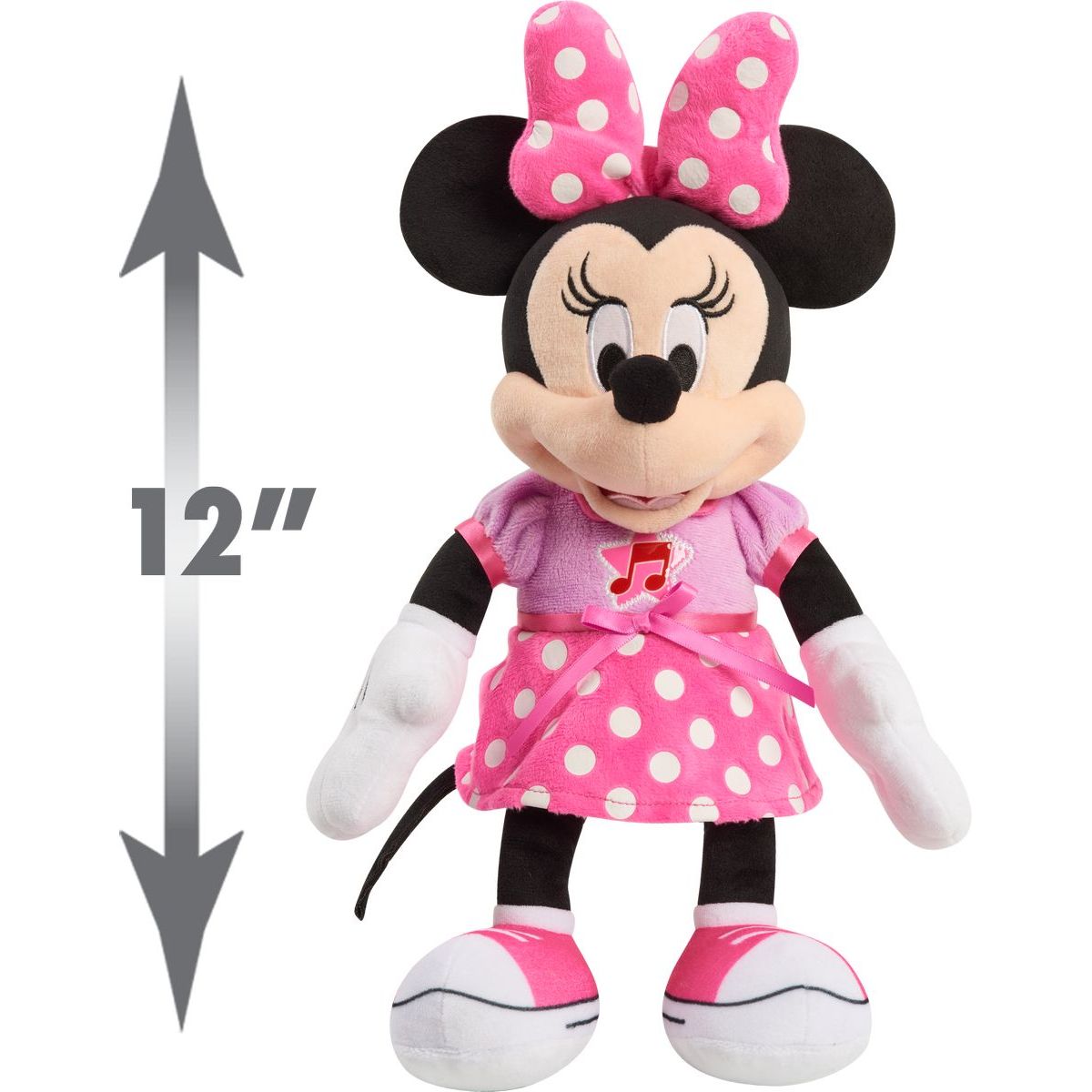 Just Play Mickey Mouse zpívající plyšák Minnie 30 cm
