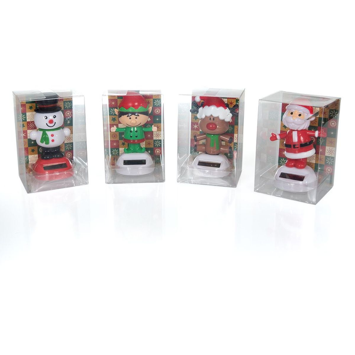Alltoys Vánoční tančící solární figurky 11 cm