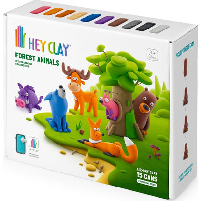 Hey Clay Lesní zvířata modelina