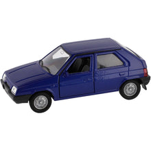 Dromader Auto Welly Škoda Favorit 11cm 1 : 34 modrý